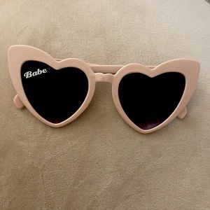 Heart Pink sunglasses